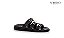 Papete Cassima Tiras Rebites Momentos Specchio Brand Preto - Imagem 1
