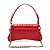 Bolsa Média Lien Statment Heel VCZ Fall 24 Vicenza Vermelho - Imagem 3