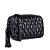 Bolsa Média Alça Verniz Zíper Matelassê Barbicacho Luiza Barcelos Preto - Imagem 2