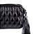 Bolsa Mini Alça Verniz Zíper Matelassê Barbicacho Luiza Barcelos Preto - Imagem 6