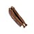 Bolsa Pequena Duplo Compartimento Corrente Luiza Barcelos Bronze - Imagem 4