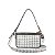 Bolsa Pequena Canvas Triangle SCZ FALL 24 Schutz Branco - Imagem 3