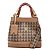 Bolsa Média Canvas Triangle Tiracolo SCZ FALL 24 Schutz Nude - Imagem 1