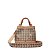 Bolsa Média Canvas Triangle Tiracolo SCZ FALL 24 Schutz Nude - Imagem 3
