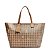 Bolsa Grande Canvas Triangle Shopping SCZ FALL 24 Schutz Nude - Imagem 1