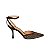 Scarpin Feminino Detalhes Bico Fino Luiza Barcelos Preto - Imagem 1