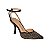 Scarpin Feminino Detalhes Bico Fino Luiza Barcelos Preto - Imagem 2