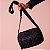 Bolsa Média Nylon Matelassê Luiza Barcelos Preto - Imagem 7