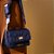 Bolsa Pequena Clássica Nylon Luiza Barcelos Azul Marinho - Imagem 7