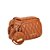 Bolsa média Cargo Porta Moeda Couro Luiza Barcelos Camel - Imagem 2