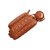 Bolsa média Cargo Porta Moeda Couro Luiza Barcelos Camel - Imagem 6