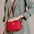 Bolsa Pequena Tamara Corrente Naive Dolls Coração VCZ FALL 24 Vicenza Vermelho - Imagem 6