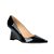Scarpin Anabela Verniz Couro Luiza Barcelos Preto - Imagem 2