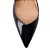 Scarpin Anabela Verniz Couro Luiza Barcelos Preto - Imagem 5
