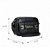 Bolsa Pequena Frontal Couro Luiza Barcelos Preto - Imagem 6