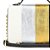 Bolsa Pequena Multicolor Couro Luiza Barcelos Prata - Imagem 4