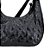 Bolsa Pequena Meia Lua Matelassê Verniz Luiza Barcelos Preto - Imagem 5