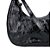 Bolsa Pequena Meia Lua Matelassê Verniz Luiza Barcelos Preto - Imagem 6