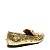Mocassim Theodora Aplicações Craquelet Golden Volume VCZ FALL 24 Vicenza Dourado - Imagem 3
