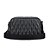 Bolsa Média Gargo Couro Luiza Barcelos Preto - Imagem 4