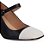 Scarpin Feminino Mary Jane Bicolor Salto Bloco Luiza Barcelos Preto - Imagem 5