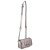 Bolsa Pequena Cross Body Matelassê Couro Luiza Barcelos Chumbo - Imagem 7