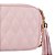Bolsa Pequena Corrente Matelassê Luiza Barcelo Rosa - Imagem 4