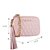 Bolsa Pequena Corrente Matelassê Luiza Barcelo Rosa - Imagem 7