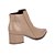Bota Salto Baixo Bloco Couro Luiza Barcelos Fendi - Imagem 3