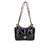 Bolsa Pequena Matelassê Verniz Luiza barcelos Preto - Imagem 1
