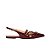 Sapatilha Slingback Fivela LuizaBarcelos Marsala - Imagem 1