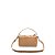 Bolsa Pequena Shoulder Bella Couro Vicenza Camel - Imagem 3