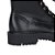 Bota Coturno Ferragem Couro Luiza Barcelos Preto - Imagem 4