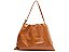 Bolsa Grande Couro Saco Alça Esfera Schutz Camel - Imagem 1