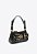 Bolsa Pequena Lien Tiracolo Fivela Ilhós Vicenza Preto - Imagem 2