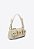 Bolsa Pequena Lien Tiracolo Fivela Ilhós Vicenza Off White - Imagem 2