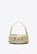 Bolsa Pequena Lien Tiracolo Fivela Ilhós Vicenza Off White - Imagem 1