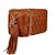 Bolsa Feminina Pequena Couro Alça Corrente Luiza Barcelos Camel - Imagem 7