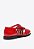Sandália Flat Tiras Fivela Vicenza Vermelho - Imagem 3