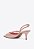 Scarpin Slingback Veronica Tiras Fivelas Schutz Rosa - Imagem 3