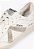 Tênis Feminino Cadarço ST001 Couro Brilhos Schutz Branco - Imagem 4