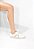 Tênis Feminino Cadarço ST001 Couro Brilhos Schutz Branco - Imagem 5