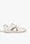 Tênis Feminino Cadarço ST001 Couro Brilhos Schutz Branco - Imagem 1