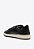 Tênis Feminino Cadarço ST001 Couro Brilhos Schutz Preto - Imagem 3