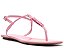 Sandália Feminina Rasteira Fivela Logo Verniz Schutz Rosa - Imagem 1