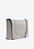 Bolsa Média Ellen Couro Alça Corrente Logo Schutz Cinza - Imagem 2