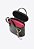 Bolsa Média Lolla Tiracolo Adereços Croco Vicenza Preto - Imagem 4
