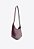 Bolsa Pequena Shoulder Couro Cobra Meia Lua Schutz Roxo - Imagem 2