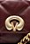 Bolsa Feminina Pequena Cristine Tiracolo Logomania Vicenza Marsala - Imagem 6