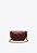 Bolsa Feminina Pequena Cristine Tiracolo Logomania Vicenza Marsala - Imagem 3